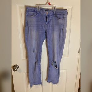 American Eagle Distressed skinny jeans